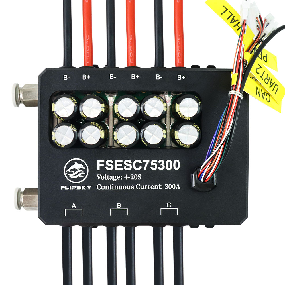 플립스카이 Fsesc 75300 84v 고전류 350a - Vesc 75300 High Current Esc 리뷰 및 가격