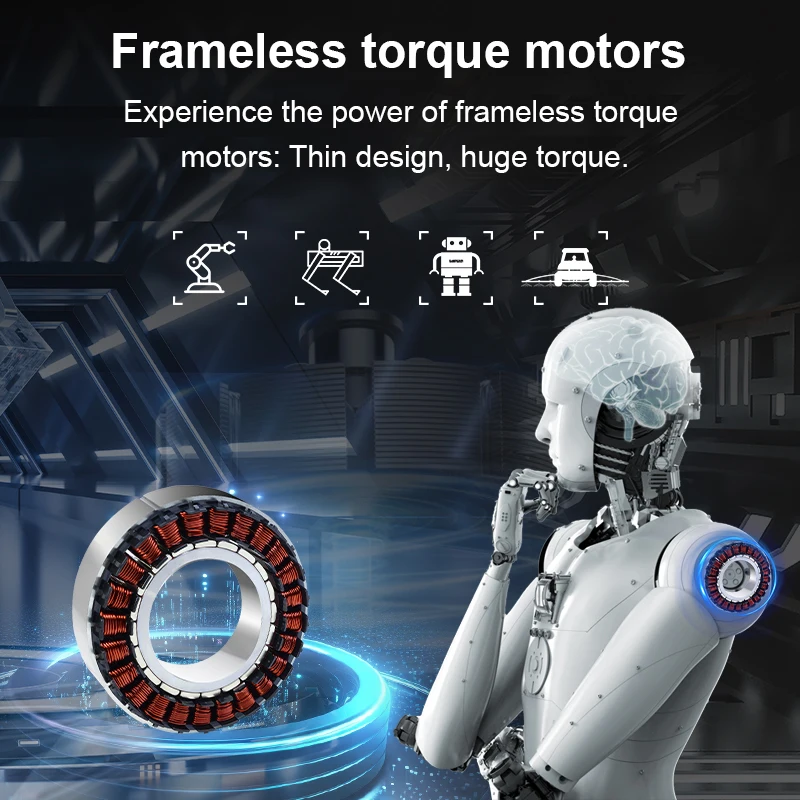 48V 1500rpm 267w 고정밀 로봇용 프레임리스 - Direct Drive Servo Motor Robotics 리뷰 및 가격